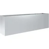 Sodo vazonas Sidabrinė 200 x 40 x 60 cm Galvanizuotas plienas