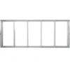 Sodo vazonas Sidabrinė 200 x 80 x 60 cm Galvanizuotas plienas