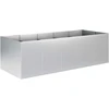 Sodo vazonas Sidabrinė 200 x 80 x 60 cm Galvanizuotas plienas