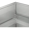 Sodo vazonas Sidabrinė 360 x 40 x 60 cm Galvanizuotas plienas