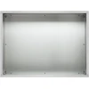 Sodo vazonas Sidabrinė 40 x 30 x 30 cm Galvanizuotas plienas