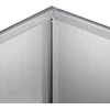 Sodo vazonas Sidabrinė 40 x 30 x 40 cm Galvanizuotas plienas