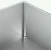 Sodo vazonas Sidabrinė 40 x 40 x 20 cm Galvanizuotas plienas