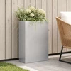 Sodo vazonas Sidabrinė 50 x 20 x 75 cm Galvanizuotas plienas