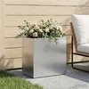 Sodo vazonas Sidabrinė 50 x 30 x 50 cm Galvanizuotas plienas