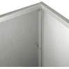 Sodo vazonas Sidabrinė 60 x 20 x 20 cm Nerūdijantis plienas
