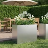 Sodo vazonas Sidabrinė 60 x 30 x 50 cm Galvanizuotas plienas
