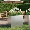 Sodo vazonas Sidabrinė 60 x 30 x 50 cm Galvanizuotas plienas
