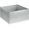 Sodo vazonas Sidabrinė 60 x 60 x 30 cm Galvanizuotas plienas