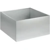 Sodo vazonas Sidabrinė 60 x 60 x 30 cm Galvanizuotas plienas