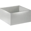 Sodo vazonas Sidabrinė 60 x 60 x 40 cm Galvanizuotas plienas