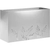 Sodo vazonas Sidabrinė 80 x 30 x 49 cm Galvanizuotas plienas
