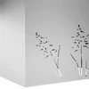 Sodo vazonas Sidabrinė 80 x 30 x 49 cm Galvanizuotas plienas