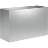 Sodo vazonas Sidabrinė 80 x 40 x 50 cm Galvanizuotas plienas