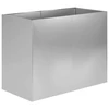 Sodo vazonas Sidabrinė 80 x 40 x 60 cm Galvanizuotas plienas