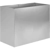 Sodo vazonas Sidabrinė 80 x 40 x 60 cm Galvanizuotas plienas