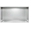 Sodo vazonas Sidabrinė 80 x 50 x 50 cm Galvanizuotas plienas