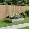 Sodo vazonas Sidabrinė 80 x 80 x 30 cm Galvanizuotas plienas