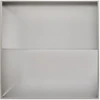 Sodo vazonas Sidabrinė 80 x 80 x 30 cm Nerūdijantis plienas