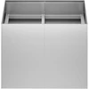 Sodo vazonas Sidabrinė 80 x 80 x 60 cm Galvanizuotas plienas