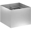 Sodo vazonas Sidabrinė 80 x 80 x 60 cm Galvanizuotas plienas