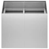 Sodo vazonas Sidabrinė 80 x 80 x 60 cm Galvanizuotas plienas
