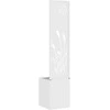Sodo privatumo ekranas „Fretwork“ Balta 32 x 150 cm