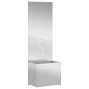 Sodo privatumo ekranas „Fretwork“ Sidabro 50 x 150 cm