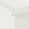 Sodo vazonas su LED 2 vnt. Balta 30 x 60 x 30 cm Plienas