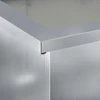 Sodo vazonas su LED 2 vnt. Sidabrinė 30 x 40 x 30 cm