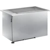 Sodo vazonas su LED 2 vnt. Sidabrinė 50 x 80 x 48 cm