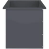 Sodo vazonas su LED Antracitas 50 x 80 x 48 cm Plienas