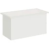 Sodo vazonas su LED Balta 40 x 80 x 40 cm Plienas