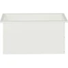 Sodo vazonas su LED Balta 40 x 80 x 40 cm Plienas
