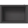 Sodo vazonas su LED Juoda 40 x 60 x 40 cm Plienas