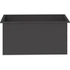Sodo vazonas su LED Juoda 50 x 100 x 48 cm Plienas