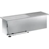 Sodo vazonas su LED Sidabrinė 30 x 100 x 30 cm