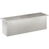 Sodo vazonas su LED Sidabrinė 30 x 100 x 30 cm