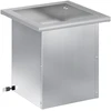 Sodo vazonas su LED Sidabrinė 30 x 30 x 30 cm