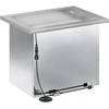 Sodo vazonas su LED Sidabrinė 30 x 40 x 30 cm