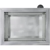 Sodo vazonas su LED Sidabrinė 30 x 40 x 30 cm