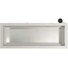 Sodo vazonas su LED Sidabrinė 30 x 80 x 30 cm