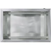 Sodo vazonas su LED Sidabrinė 40 x 60 x 40 cm