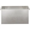 Sodo vazonas su LED Sidabrinė 40 x 80 x 40 cm