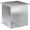 Sodo vazonas su LED Sidabrinė 50 x 50 x 48 cm