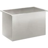 Sodo vazonas su LED Sidabrinė 50 x 80 x 48 cm