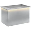 Sodo vazonas su LED Sidabrinė 50 x 80 x 48 cm
