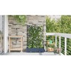 Sodo vazonas 2 vnt. Pilka 80 x 40 x 125,5 cm PP