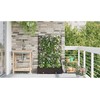 Sodo vazonas 2 vnt. Ruda 80 x 40 x 125,5 cm PP
