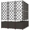 Sodo vazonas 5 vnt. Ruda 120 x 120 x 143 cm PP